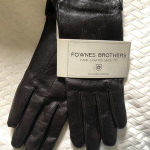 Faux Leather Small Driving Gloves